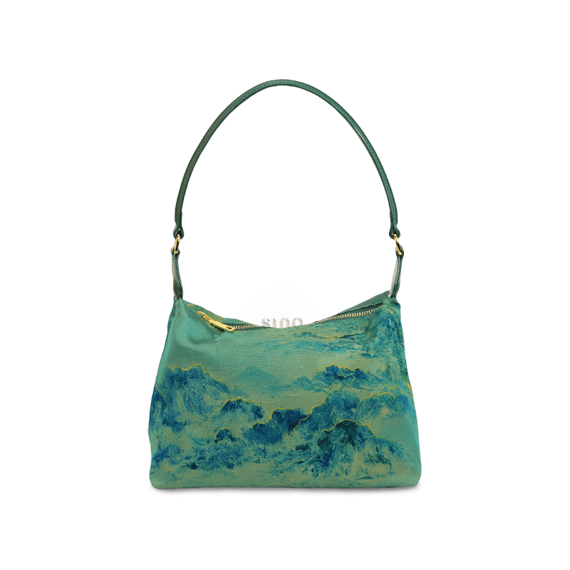 Xiangyunsha Silk Mulberry Silk Vintage Shoulder Bag