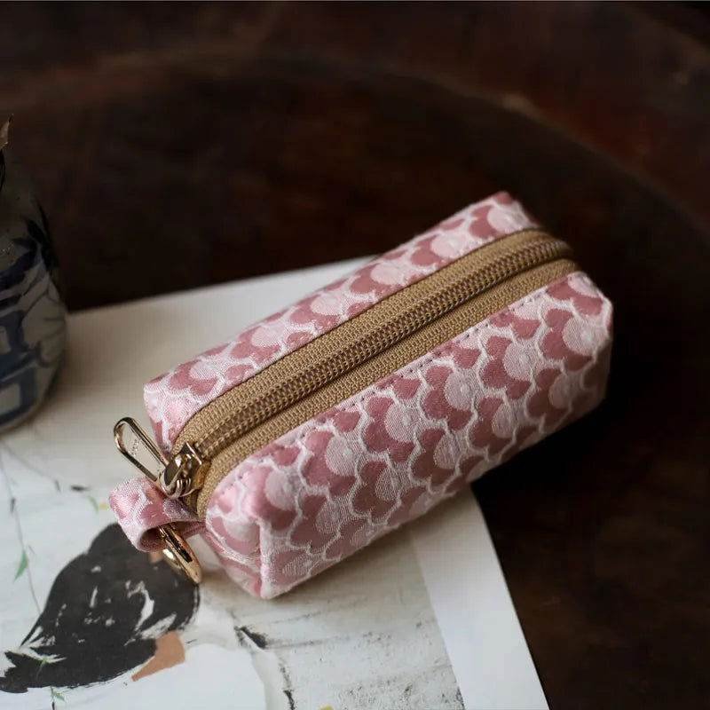 Yunjin Fabric Coin and Key Holder Mini Pouch Wallet - Image 10